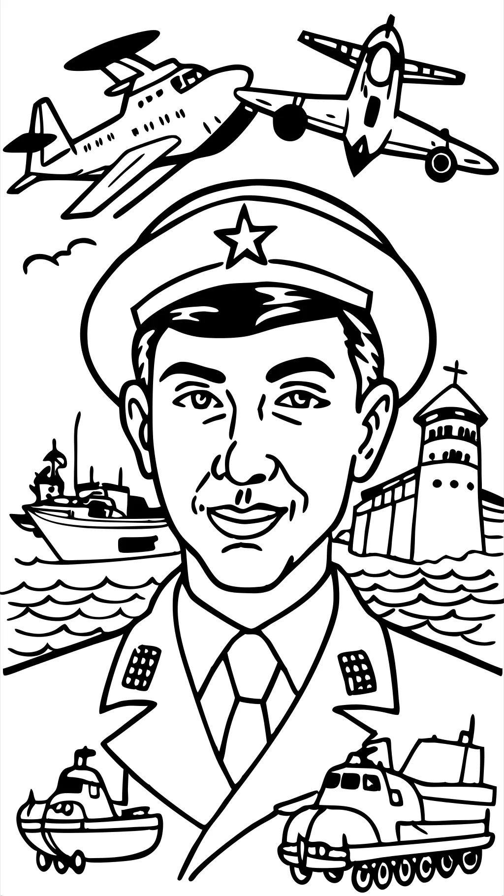 wwii coloring pages